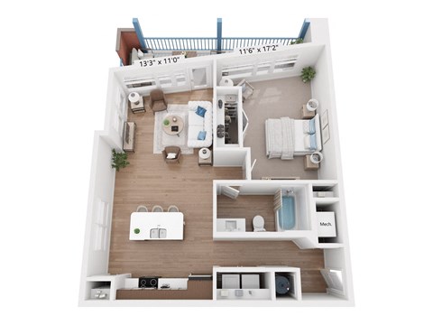 11321 South Grandville Ave. 1-3 Beds Apartment for Rent - Photo Gallery 37